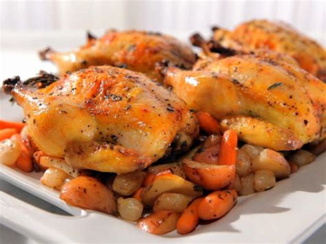 Maybe you would like to learn more about one of these? Herb Roasted Cornish Game Hens Recipe | Sandra Lee | Food ...