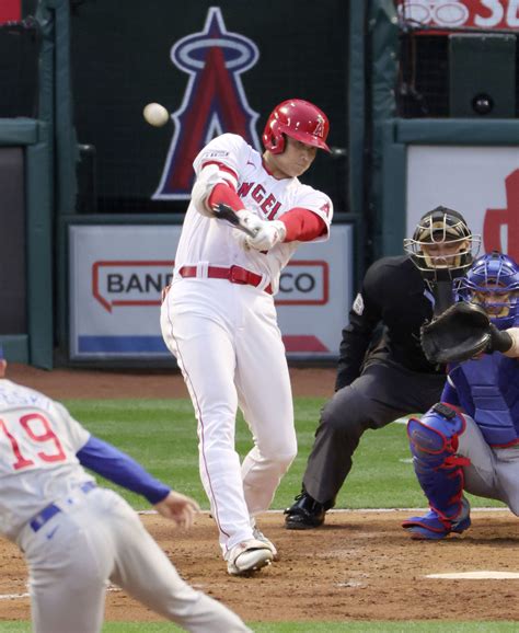 Baseball Shohei Ohtani Hits 16th Home Run As Angels Rally To Beat Cubs