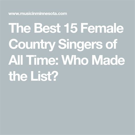 Top Female Country Singers Of All Time Best Country Music Playlist