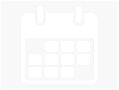 White Calendar Icon Customize And Print