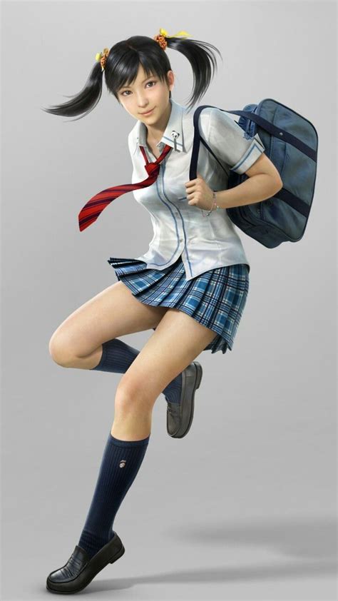 Xiaoyu Tekken7 3d Model Character Character Drawing Video Game Characters Female Characters