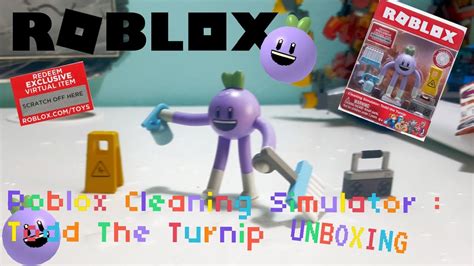 Roblox Cleaning Simulator Todd The Turnip Toy W Virtual Item Code