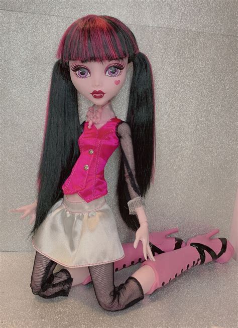 Monster High Frightfully Tall Draculaura Doll 17” Mattel Ebay