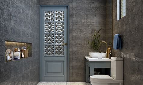 Because the door doesn't swing, you can use more space for other functional stuff. Bathroom Door Design Ideas For Your Home | Design Cafe
