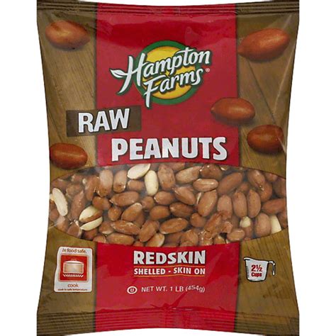 Hampton Farms Raw Peanuts Redskin Peanuts Dagostino