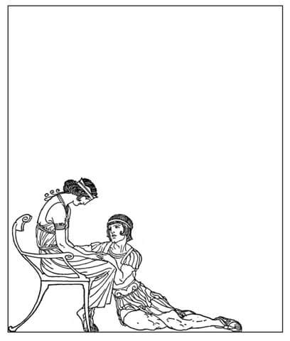 Orpheus (the great musician) 2. Jason and Hypsipyle coloring page | Free Printable ...