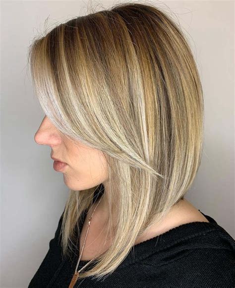 We Just Featured This Lovely Look Inverted Lob With Fringe By