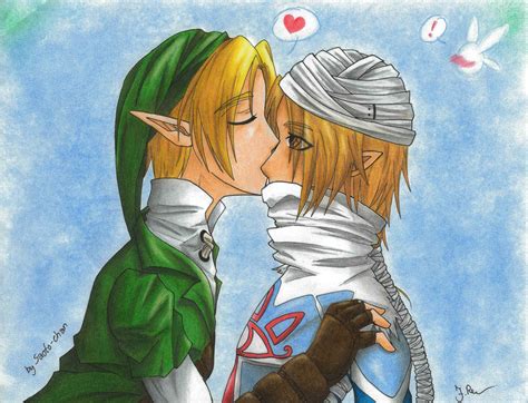 Link And Sheik By Saoto On Deviantart