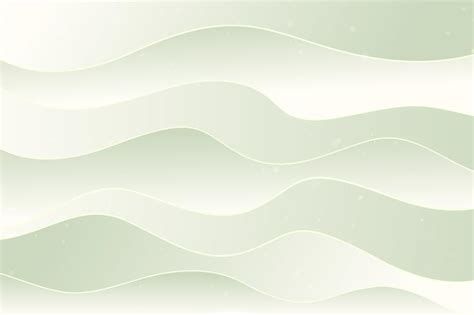 Light Green Waves Background Paper Effect Download Free