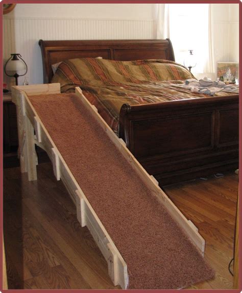 Being a practical addition to any dog owners' bedrooms, this 24 tall by 48 deep and 16 wide, wooden bed ramp will allow your companion to spend the night with you. Pin by Tammy Gee on Doxie/Dachshund Stuff I Love | Dog ...