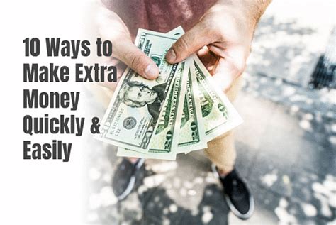 10 Ways To Make Extra Money Quickly And Easily Self Made Success