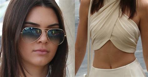 Kendall Jenner Shocks With Bare Midriff For Easter Service
