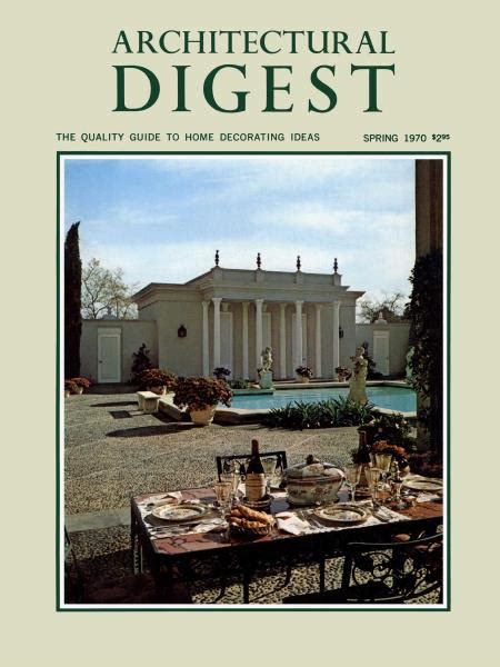 Architectural Digest Architectural Digest Spring 1970