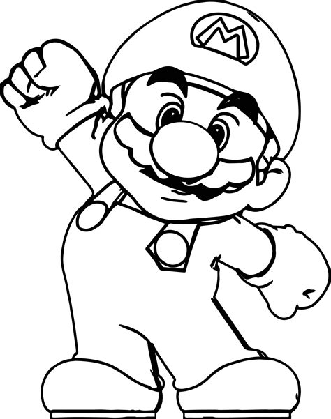 Printable Mario Bros Coloring Pages Printable Blog Calendar Here