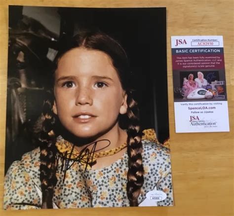 Melissa Gilbert Little House On The Prairie Autographed Signed Photo