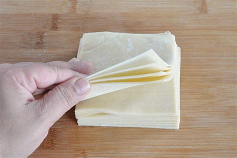 Cold water moistens the wrapper more slowly, which gives you more time to work. How To Make Homemade Spring Roll Wrappers - Ruchiskitchen