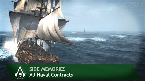 Assassin S Creed Black Flag Side Memories All Naval Contracts