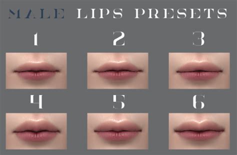 Sims 4 Big Lips Cc