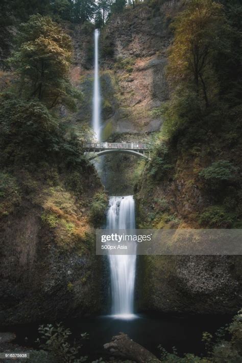 Multnomah Falls Portland Oregon State Usa High Res Stock Photo Getty