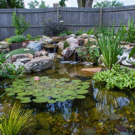 We make it easy for you to do it yourself by including pond kit components that work well together and complement the addition of rocks, gravel, fish, and plants. Medium Pond Kit with Pump | Aquascape