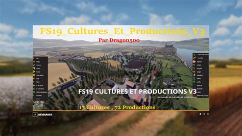 Map Cultures Et Productions V30 Farming Simulator 22 Mod Ls22 Mod