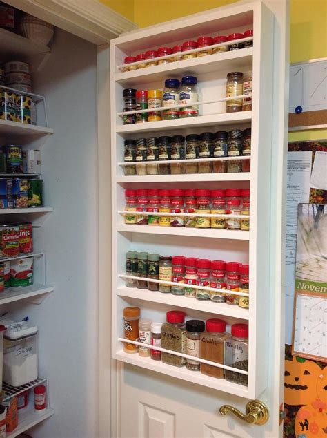 The Benefits Of A Wooden Spice Rack For Pantry Door Wooden Home
