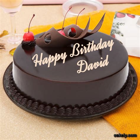 🎂 Happy Birthday David Cakes 🍰 Instant Free Download