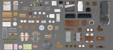 Search more hd transparent sofa plan image on kindpng. 2d furniture floorplan top view PSD 3D model render wood ...