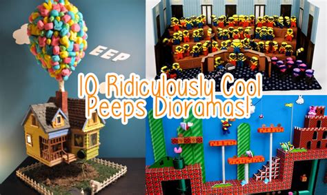 10 Ridiculously Cool Peeps Dioramas Yayomg