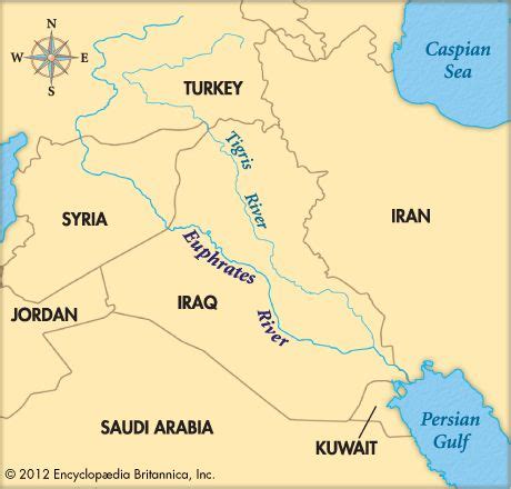 The Tigris And Euphrates Geographical Significance Discovering Civilisations LibGuides At
