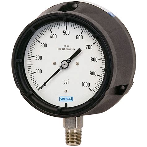 Xsel Stainless Steel Bourdon Tube Pressure Gauge