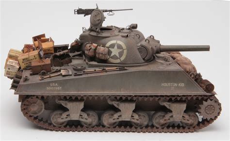 Tank Fury Sherman Tank Model Tanks Scale Models Military Vehicles