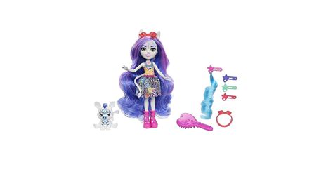 Mattel Enchantimals Zebra Deluxe Doll HNV28