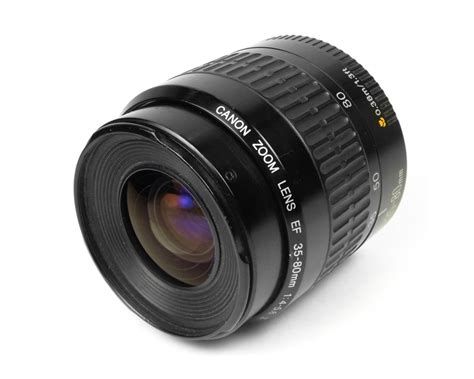 Canon 35 80mm Ef Mount Zoom Lens For Film Or Digital Canon Eos Slr Cameras