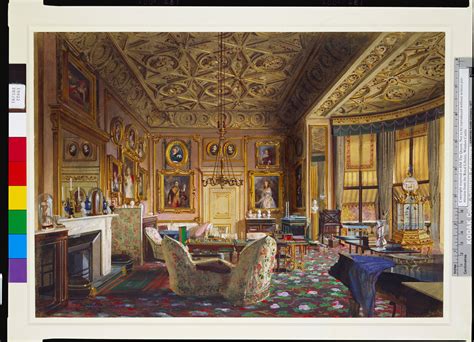 James Roberts C 1800 67 Buckingham Palace The Queens Sitting Room