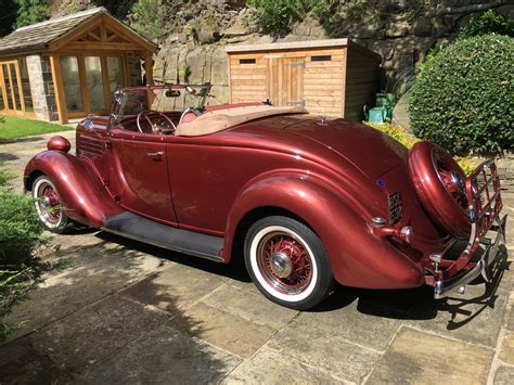 1935 Ford V8 Roadster Deluxe With Rumble Seat For Sale Car And Classic