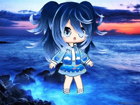 Blue Gacha Life Wallpapers Wallpaper Cave Images And Photos Finder