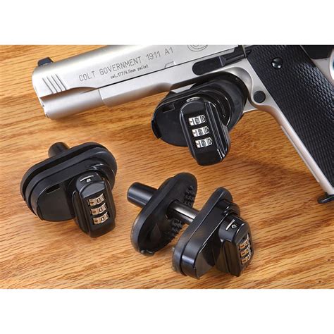 3 Pk Of Combination Trigger Locks 223719 Gun Safety At Sportsman