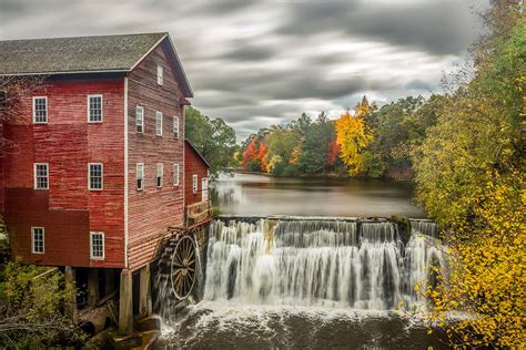 Autumn Mill Photograph By Mark Goodman Fine Art America
