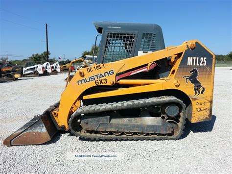 2005 Mustang Mtl25 Skid Steer Loader