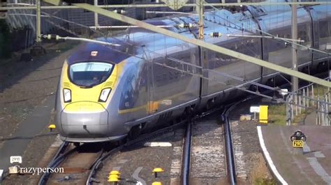 Siemens Velaro Eurostar E320 Train At Rotterdam Centraal To London 2018