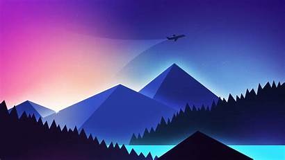 4k Minimalism Plane Colors Wallpapers Illustrations