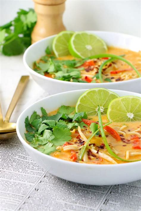 Vegan Thai Coconut Lemongrass Soup