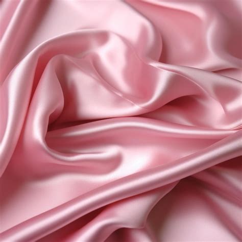 Premium Photo Pink Satin Silk Fabric Texture