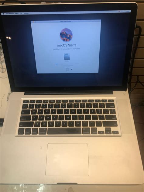 Apple Macbook Pro A1286 Laptop Repair Macos Sierra Installation Mt