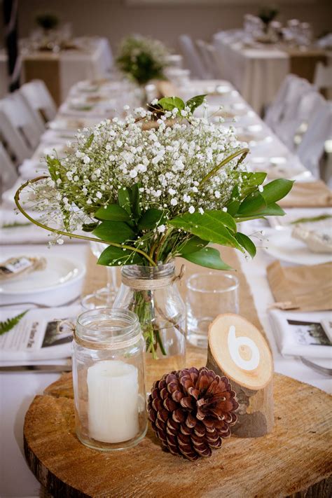 Our Simple Rustic Table Setting - Reception | Rustic wedding table