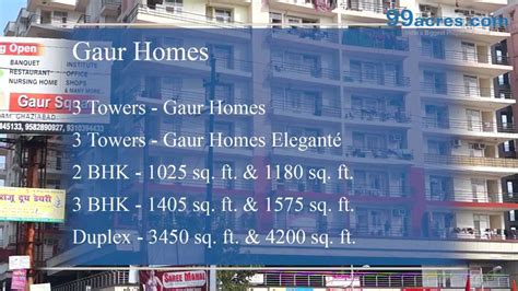Gaur Homes Govindpuram Ghaziabad S13058 Youtube