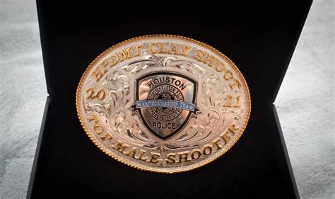 Prizes For Our First Annual Clay Shoot Are In Houston Police