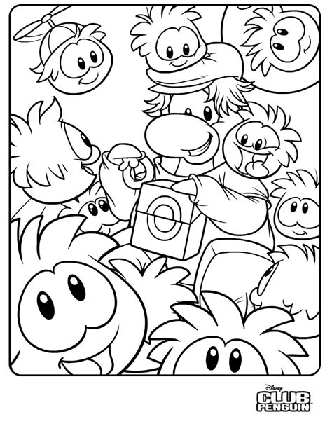 For boys and girls kids and adults teenagers and toddlers preschoolers and older kids at school. Club Penguin Printable Coloring Pages - Coloring Home