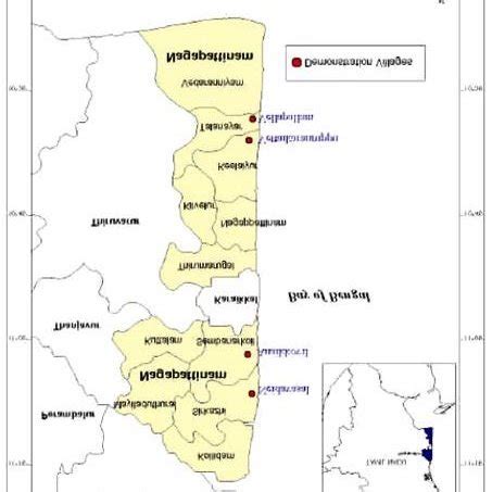 Demonstration Villages In Nagapattinam District Tamil Nadu Download Scientific Diagram